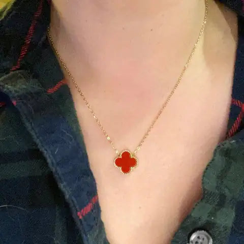 Inspired Clover Leaf Necklace