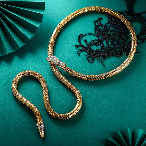 Snake Necklace Choker